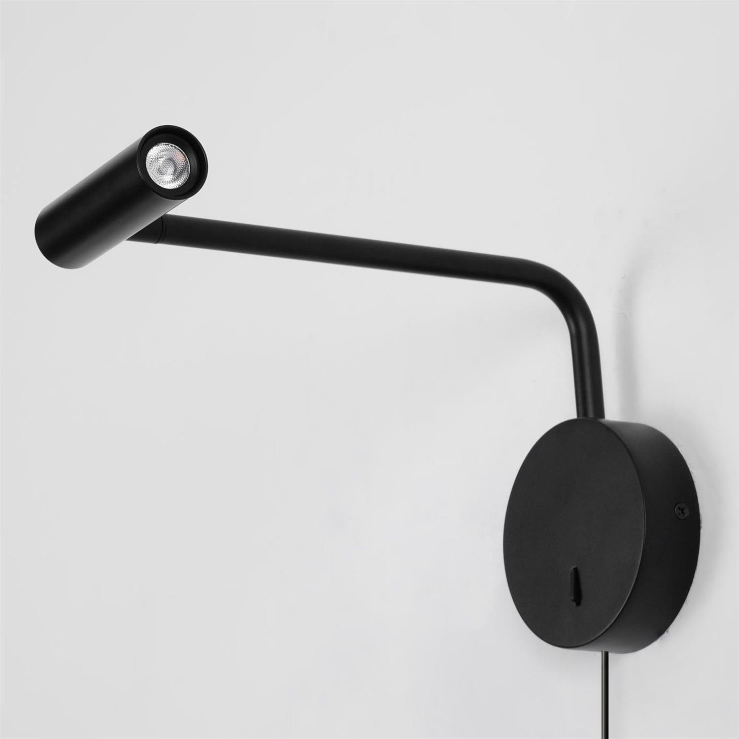 Lampada Da Parete Rizo Con LED Regolabile, Design Minimalista E Illuminazione Potente