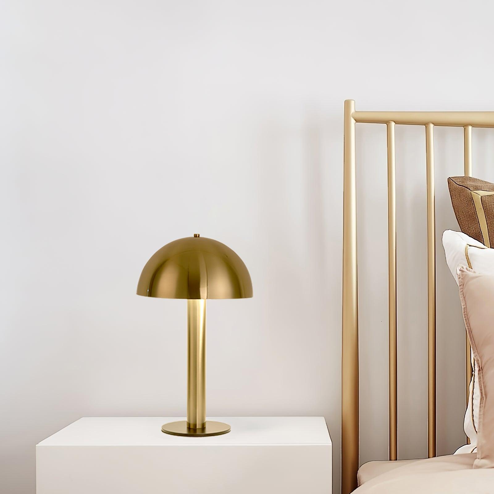 Lampada Da Tavolo Design Unico A Forma Di Fungo, Elegante E Funzionale