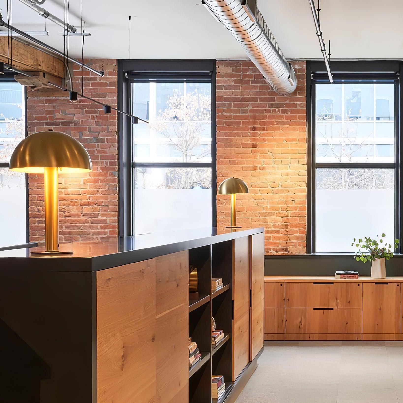 Lampada Da Tavolo Design Unico A Forma Di Fungo, Elegante E Funzionale