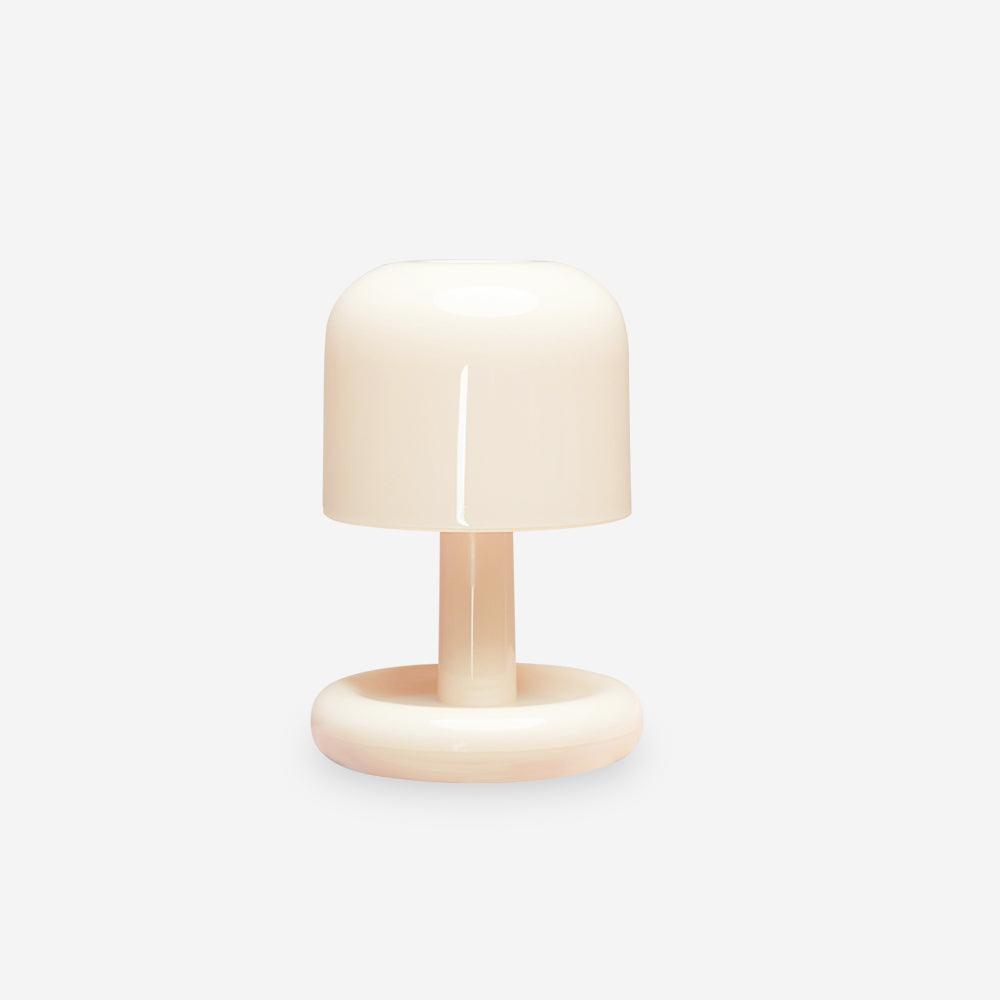 Lampada Da Tavolo Senza Fili Elegantemente Compatta Con Batteria Integrata