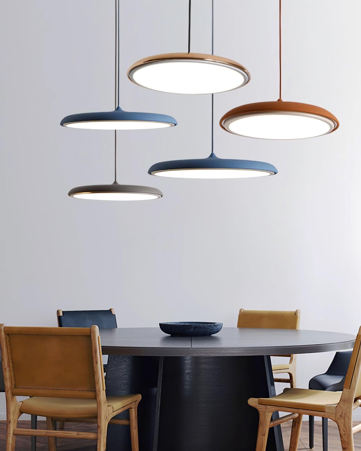 Lampada a Sospensione Macaron - Lampadari Moderni in Metallo e Acrilico, Design Elegante e Versatile