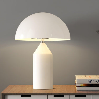 Lampada Da Tavolo Atollo - Design Geometrico in Metallo Elegante per Interni