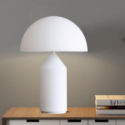 Lampada Da Tavolo Atollo - Design Geometrico in Metallo Elegante per Interni