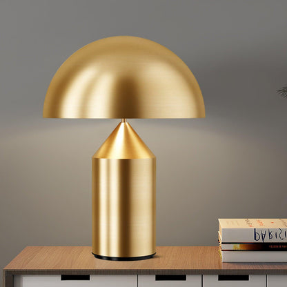 Lampada Da Tavolo Atollo - Design Geometrico in Metallo Elegante per Interni