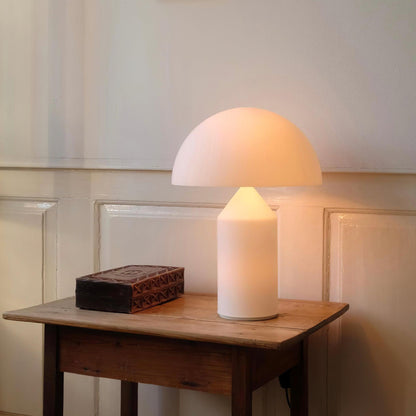 Lampada Da Tavolo Atollo - Design Geometrico in Metallo Elegante per Interni
