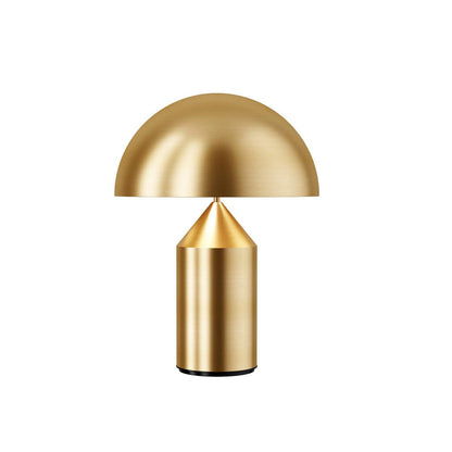 Lampada Da Tavolo Atollo - Design Geometrico in Metallo Elegante per Interni