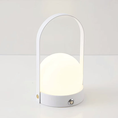 Lampada Da Tavolo Senza Fili Carrie Portatile Con Luce Calda E Manico Funzionale