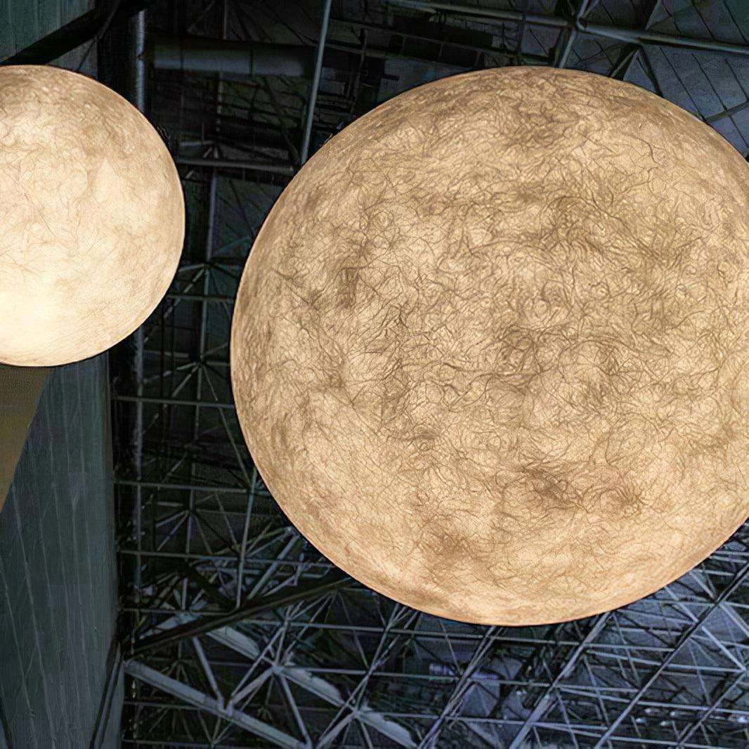 Lampada a Sospensione Luna - Lampadari Moderni con Design Realistico per Atmosfere Magiche