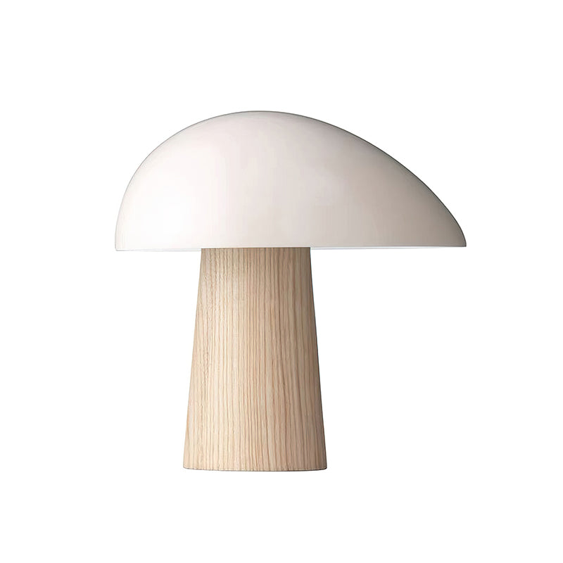 Lampada da Tavolo Notturna in Metallo con Design Elegante e Luce Regolabile – Varianti di Colore Nero, Bianco e Legno