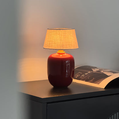 Lampada da Tavolo Senza Fili in Ceramica con Ricarica USB e Controllo Touch – Design Compatto e Moderno per Interni ed Esterni