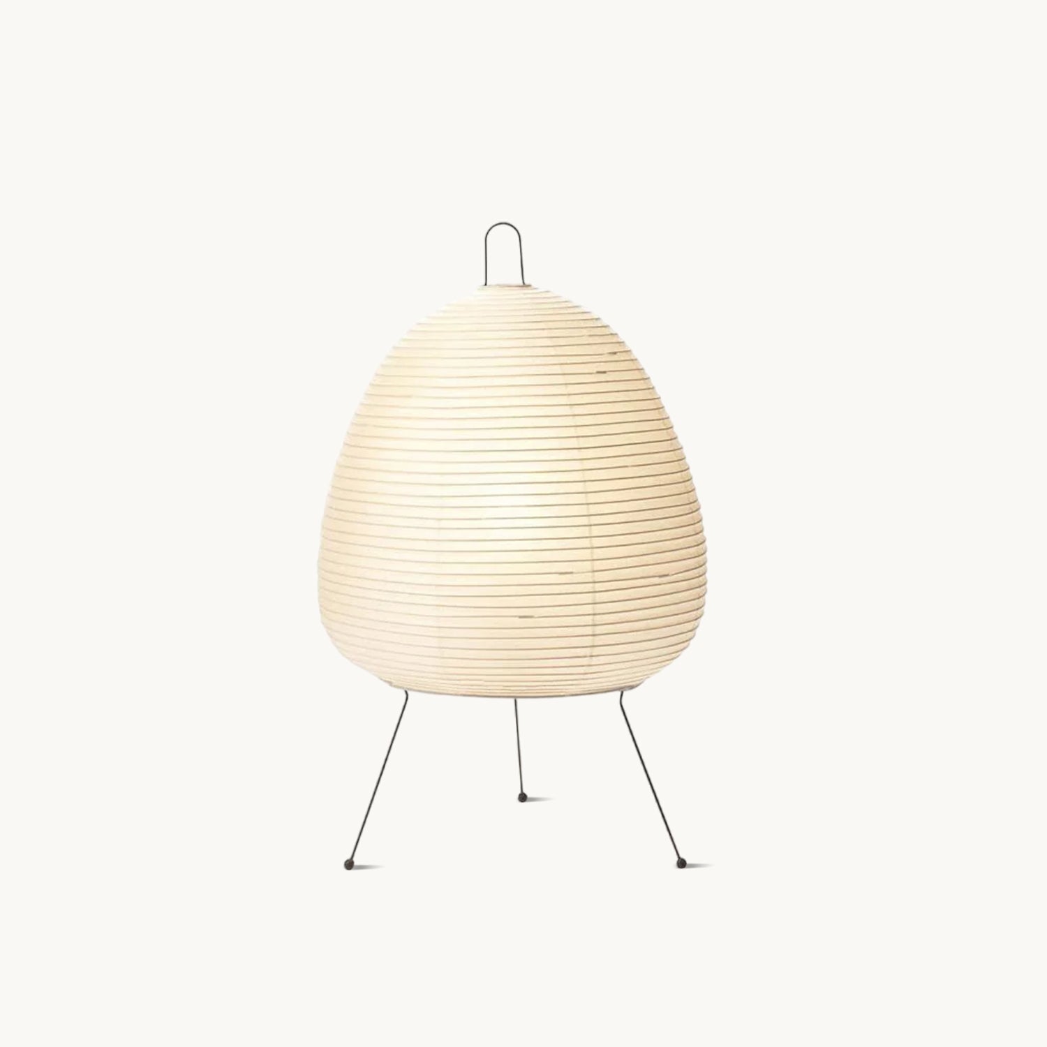 Lampada da Tavolo in Carta di Gelso – Design Giapponese Elegante, Luce Morbida, Dimensioni 26cm x 43cm e 40cm x 58cm