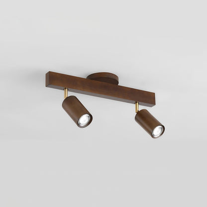 Merlo - Illuminazione a Binario in Legno LED Design per Soffitto e Parete