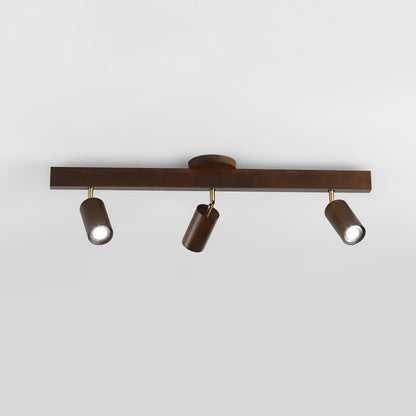 Merlo - Illuminazione a Binario in Legno LED Design per Soffitto e Parete