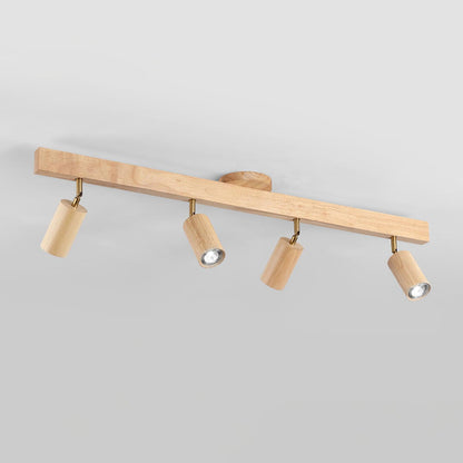 Merlo - Illuminazione a Binario in Legno LED Design per Soffitto e Parete